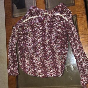 Hollister button down top